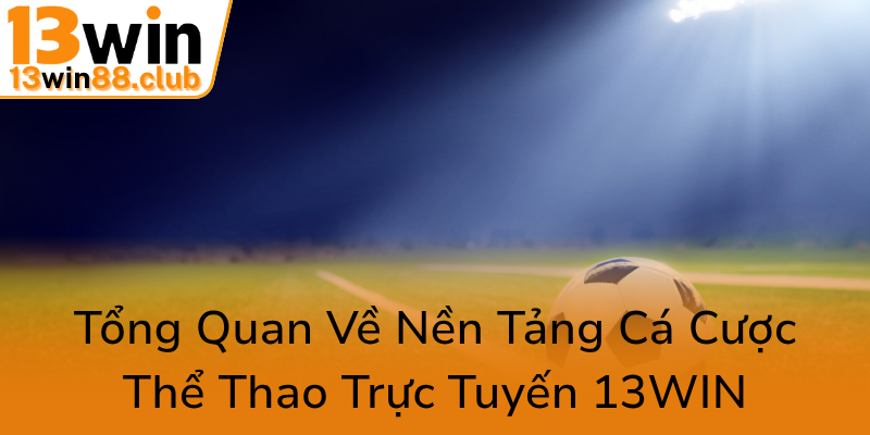 Thể Thao 13WIN - Trải Nghiệm Cá Cược Đỉnh Cao Tại Nạp Giao Thương Hiệu Chất Lượng 1 Tong Quan Ve Nen Tang Ca Cuoc The Thao Truc Tuyen 13Win0
